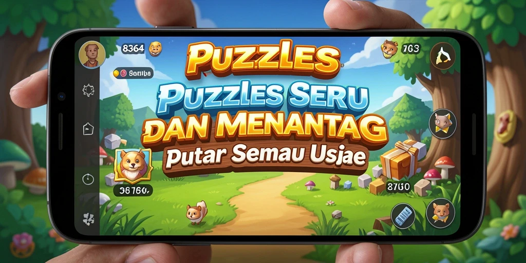 Tampilan gameplay seru dan penuh tantangan di 8364.