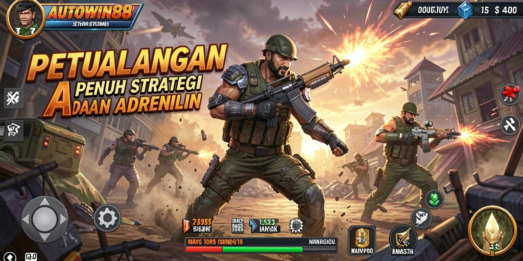 Tangkapan layar gameplay AUTOWIN88 yang menampilkan aksi seru di lapangan.