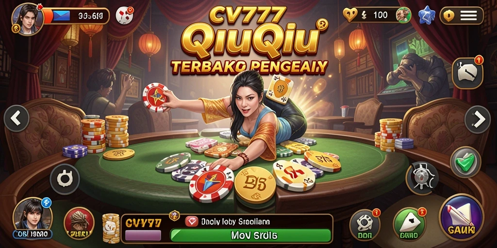 Tampilan gameplay QiuQiu yang menarik dan seru.