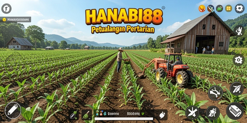 Tampilan gameplay HANABI88 yang memukau dan realistis.