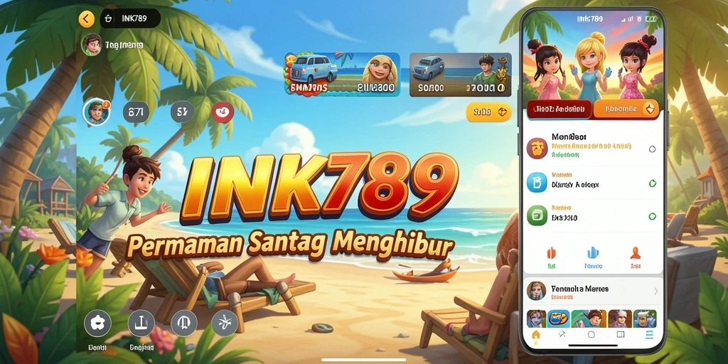 Screenshot dari gameplay INK789 yang menampilkan keseruan bermain.