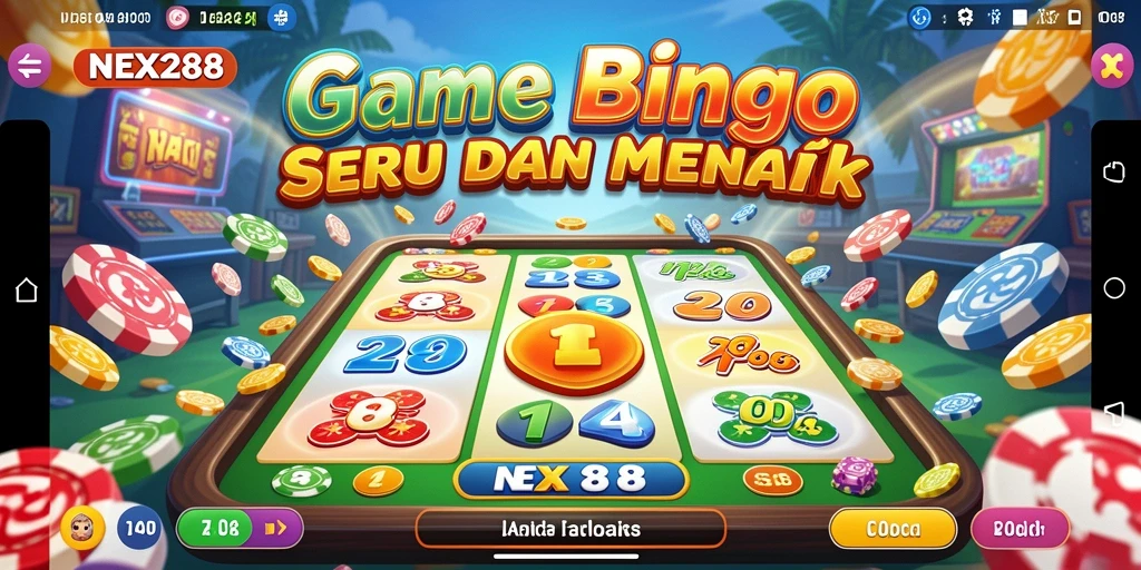 Gameplay seru NEX288 dengan tema Bingo yang menarik.
