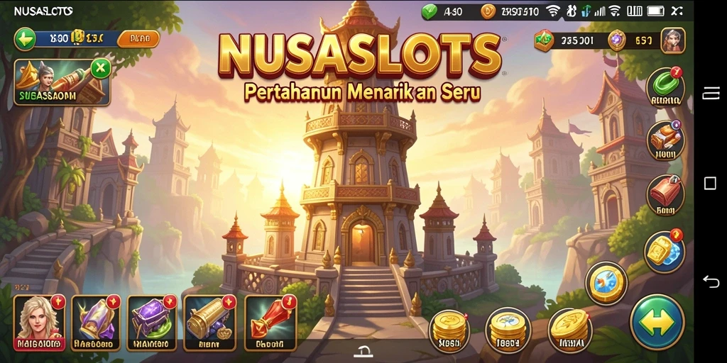 Tampilkan gameplay seru dan strategis dari NUSASLOTS.