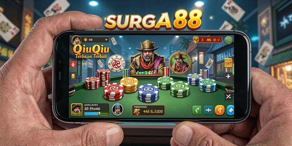 Gameplay seru QiuQiu dengan interaksi pemain.