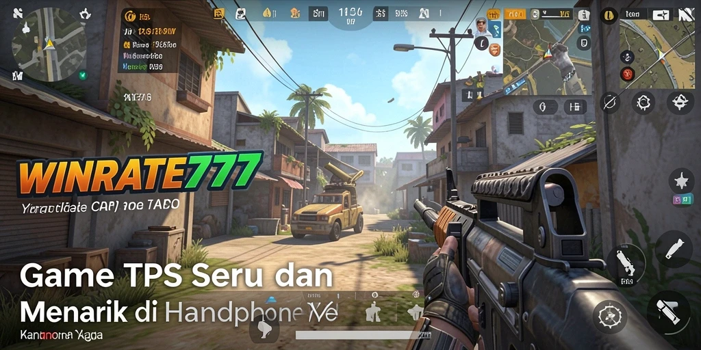 Screenshot gameplay menampilkan aksi seru dalam game TPS.